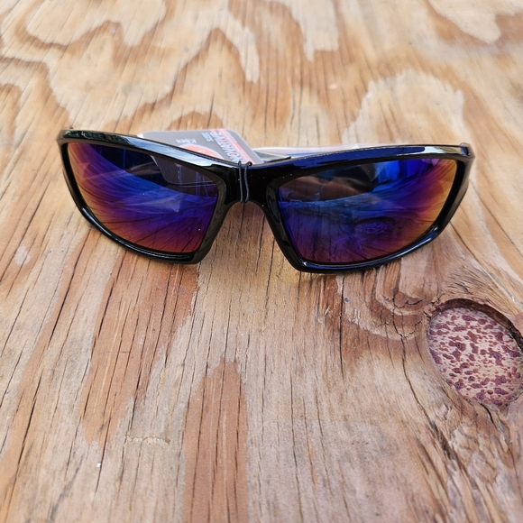 Khan Other - Black and Blue Sunglasses